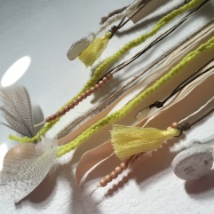 Attrape rêves indien diy bricolage enfant craft plumes ruban Et sinon jaune 2